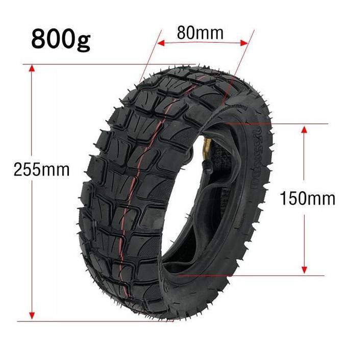TWOVAN Ban Luar Off Road TVT 255 x 80 Inokim Quick3, Inokim Ox, Zero10x