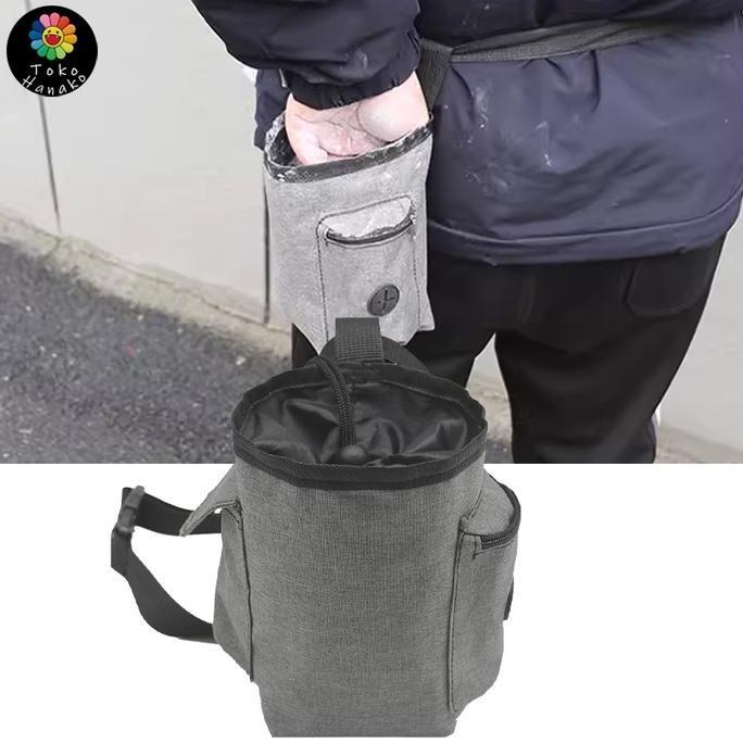 RPG Chalk Bag Tas Kapur Serbaguna Untuk Panjat Tebing Tas Pinggang Penyimpanan Anti Slip Tas Kapur P