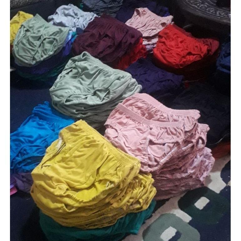 Murah 5 Pcs Celana Dalam Anak Remaja Sd/Smp Motif Polos Cd Anak Tanggung Laki-Laki Usia 7 Sampai 16 