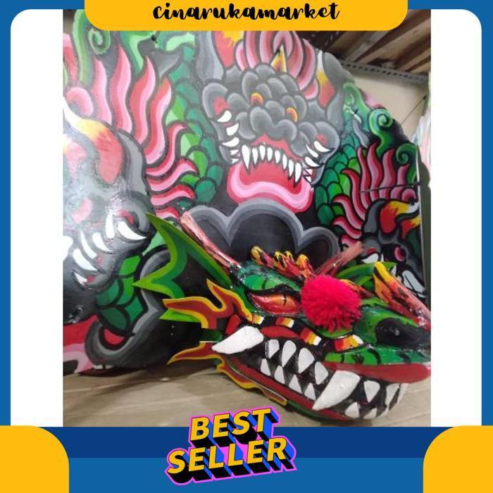 Termurah Barongan Kayu Anak / Barongan Caplok Kayu / Barongan Anak Caplok Kayu Murah / Baraongan Kay