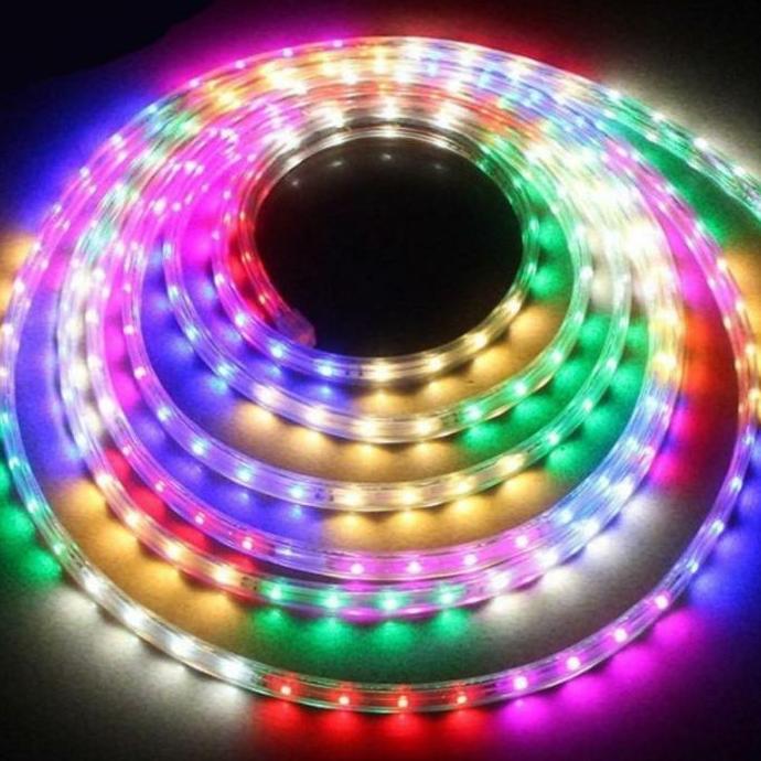 Lichtx- Lampu Led Strip Selang 5050 10M 10 Meter Lampu Selang Rgb Warna Warni