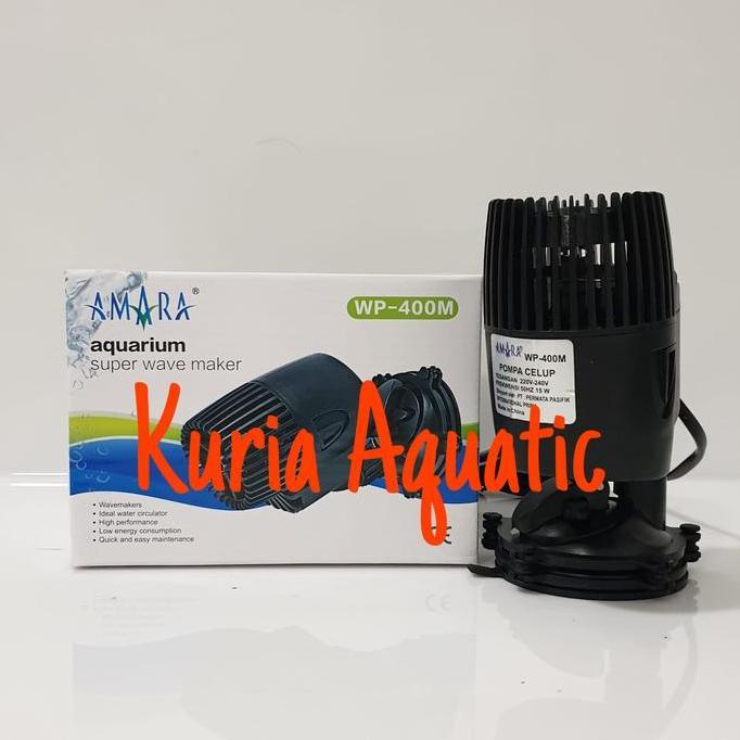 Grosir Amara Wp 400M Aquarium Super Wave Maker Wp400M Pembuat Arus Wp 400 M