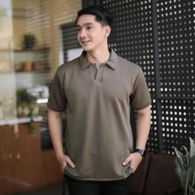 Vorgese- Sanvanina Polo Shirt Pria Korea | Kaos Polo Shirt | Kaos Pria Berkerah | Cuba Poloshirt Scu