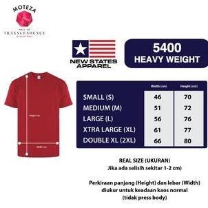 Vorgese- Kaos Nsa (New States Apparel) 5400 Heavy Weight 20S - S M L Xl Xxl
