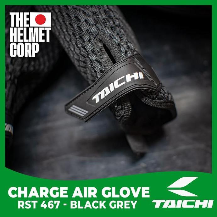 GLOVE TAICHI RST 467 CHARGE AIR GLOVE SARUNG TANGAN MOTOR ORIGINAL TAICHI RST467