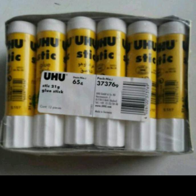 LEM STICK UHU 21GR PER PACK