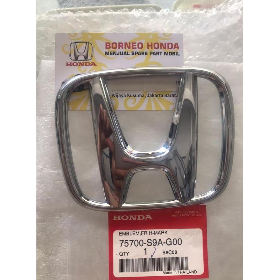 Logo Emblem Center Original 2002 Gen 2 Stiker Depan Front Grille Tulisan H Mobil Honda Accord Cm 5 C