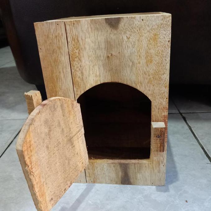 Glodok ternak murai kayu model kotak - glodokan ternak murai kayu
