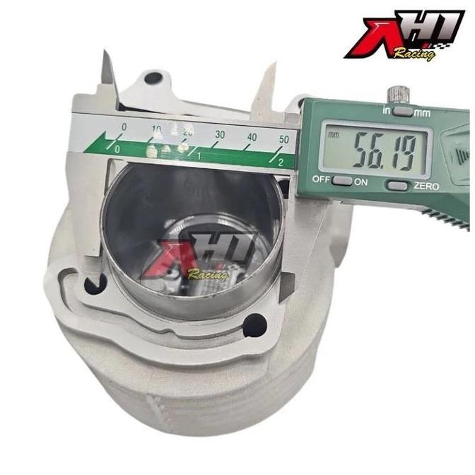 BORING BLOCK BLOK SEHER BORE UP AH1 BEAT SCOOPY SPACY KARBU 53 MM SUPER IRON CASTING BLOCK - CYLINDE