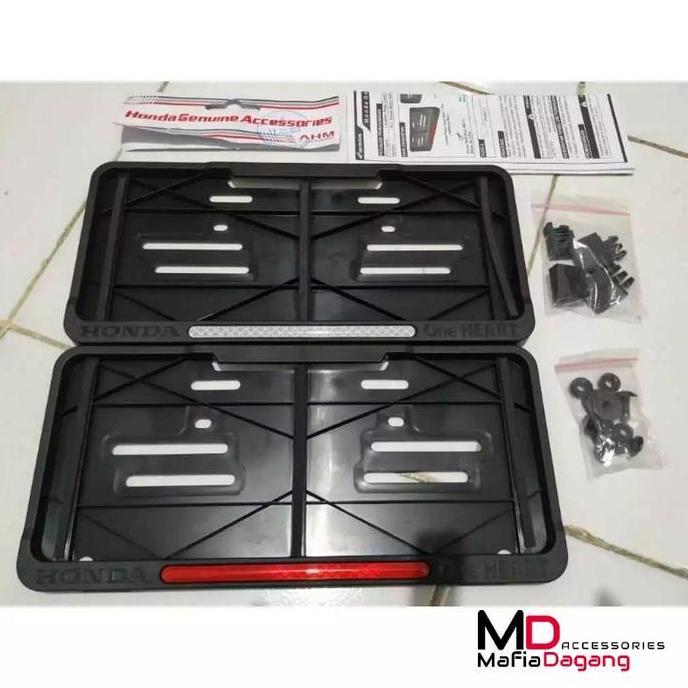 Cover Plat Nomor Motor Honda Model Terbaru 100 Original Astra Honda Motor Universal Motor Honda