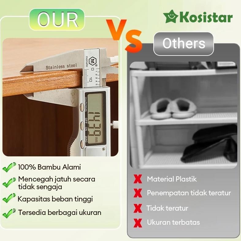 terbaru kosistar-lemari sepatu tertutup rotan minimalis jaring bernapas lemari sepatu kayu minimalis