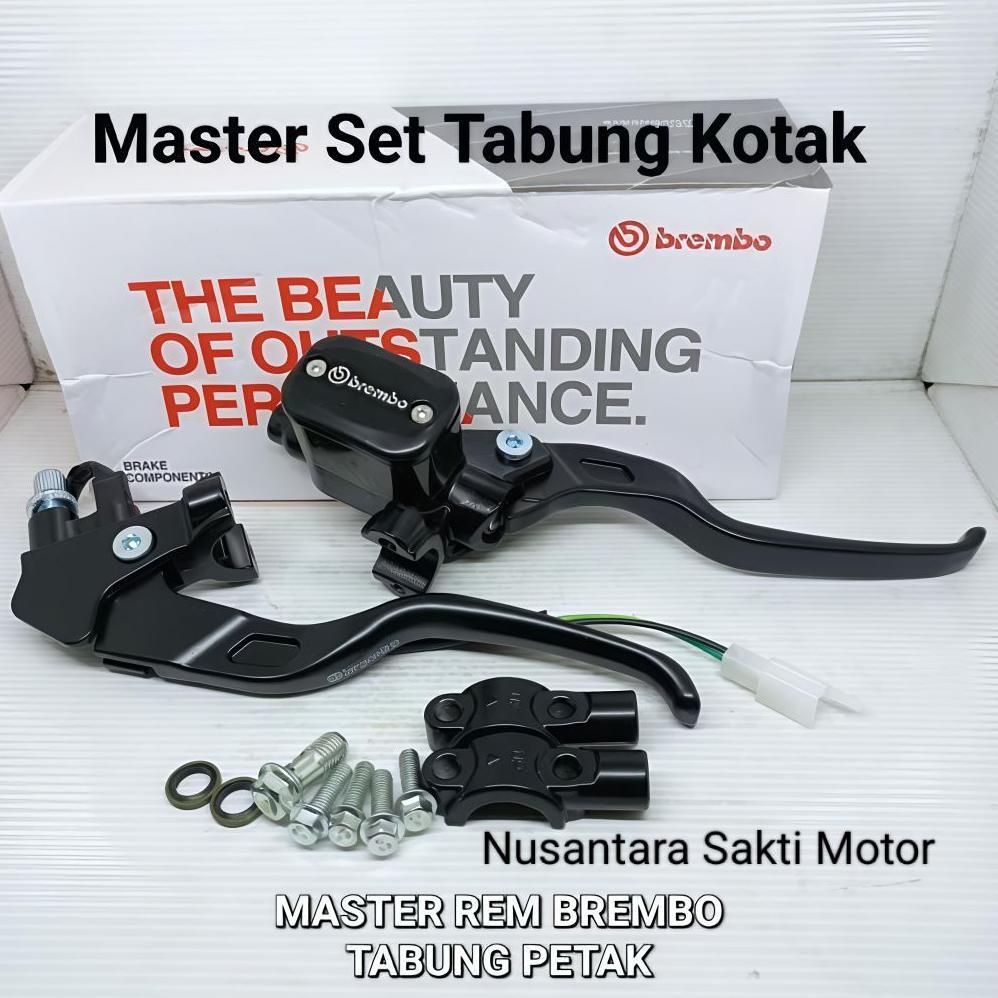 PRODUK ASLI Original Brembo Petak Kotak kaliper caliper master rem depan atas handle handel Kopling 