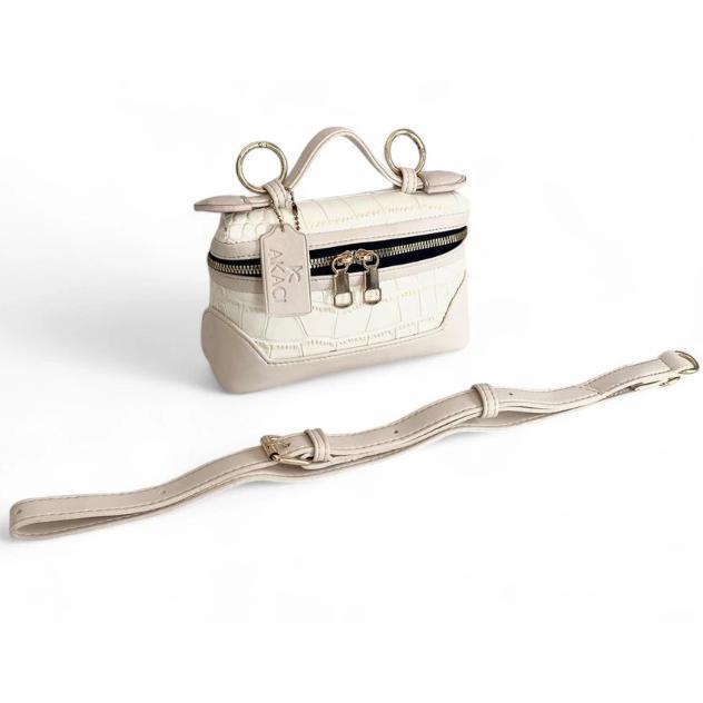 Original Tas Selempang Hitam Dengan Rantai Kulit Anya Geraldin Terbaru Kekinian