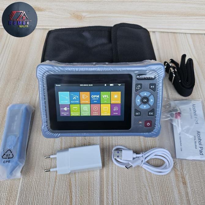 OTDR MINI/OTDR MINI TOUCHSREEN/MINI OTDR NOVKER/OTDR MINI FIBER OPTIC ORIGINAL DAN TERPERCAYA
