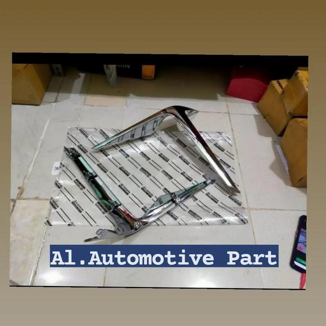 List Garnish Chrome Veloz 2022 Foglamp Avanza Toyota