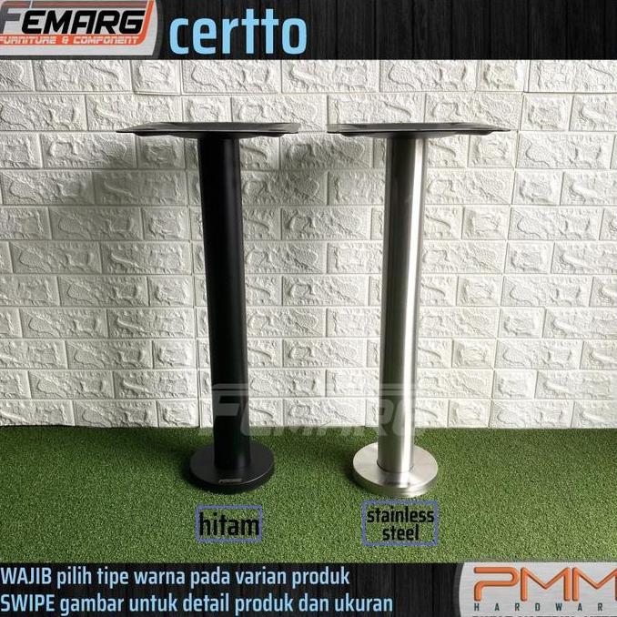 kaki meja FEMARG certto | kaki tanam fix cafe restoran foodcourt besi
