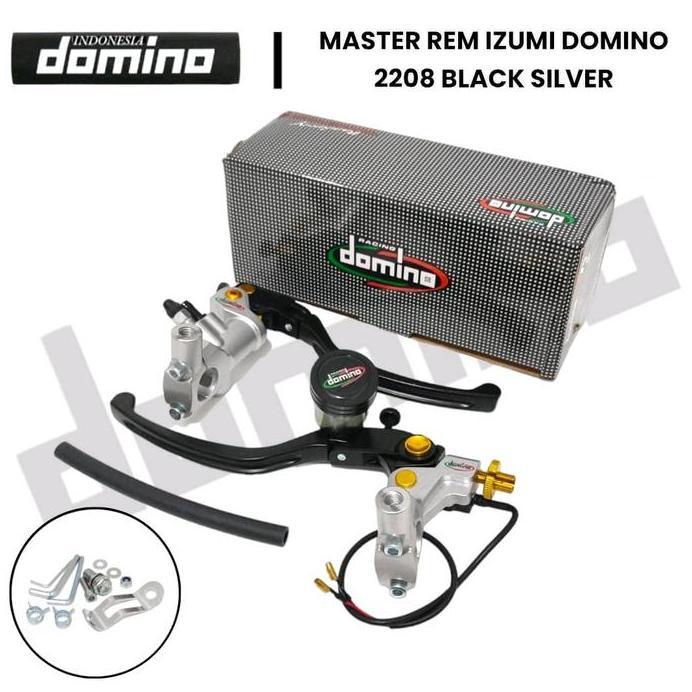 MASTER REM IZUMI DOMINO PLUS TABUNG SMOKE SET KIRI KANAN ORIGINAL UNIVERSAL Motorcycle Kendaraan