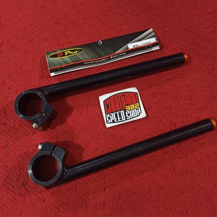 Stang Jepit BPRO 37mm 0 Derajat Lurus Ninja 250 250R 250FI FI RR Mono