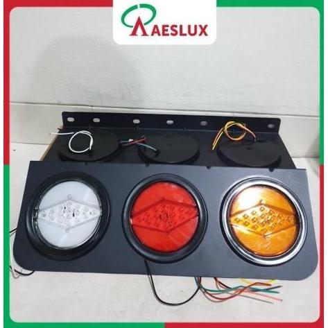 Produk Terbaru Stoplamp Bulat Hino Hitam 283 Lampu Belakang Truk Lampu Rem Truk