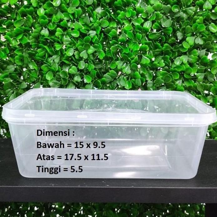thinwall persegi panjang 750 ml