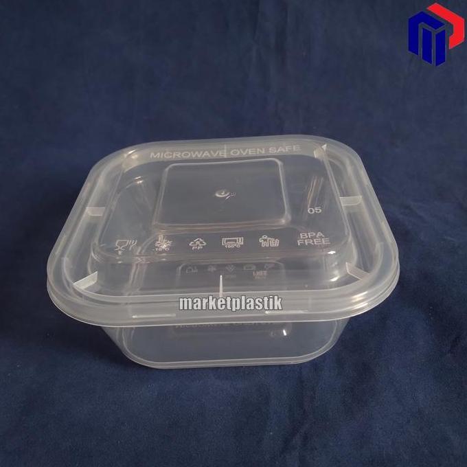 Thinwall AECO k 350ML 25PCS / Box makanan / Kotak makan microwafe