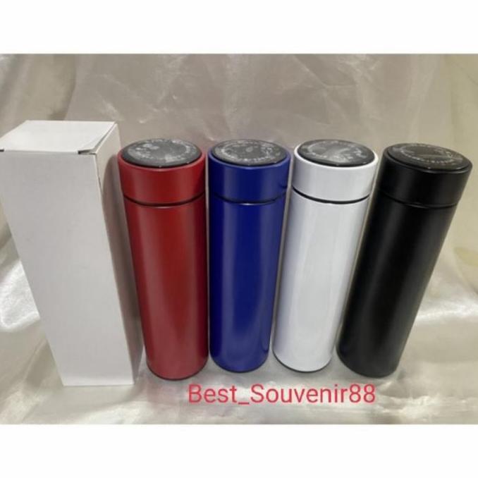 Disposizioni- Tumbler Led Tumbler Stainless Pengukur Suhu Digital Vacum