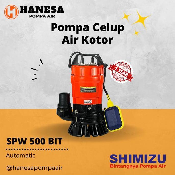 Shimizu SPW 500 BIT Pompa Celup Otomatis