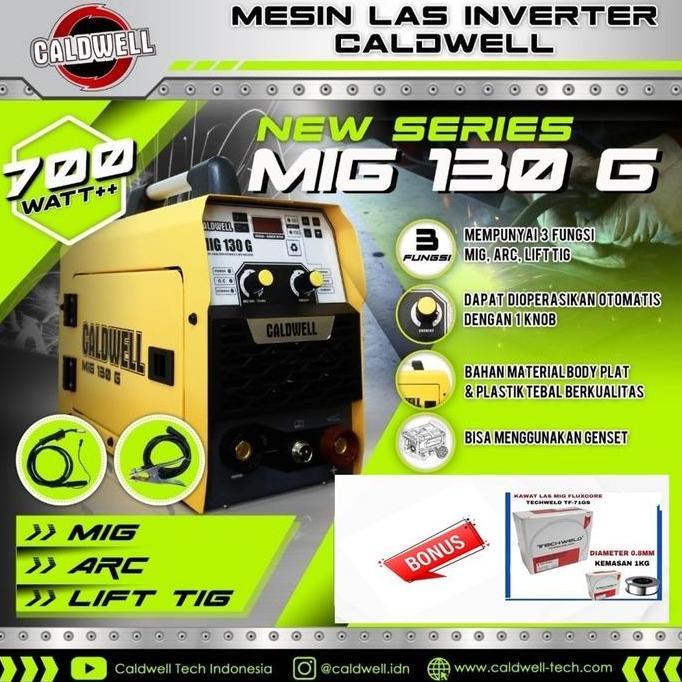 TERMURAH - CALDWELL Travo Las MIG CO 2 TANPA GAS - WELDING MIG 130 MIGi termurah