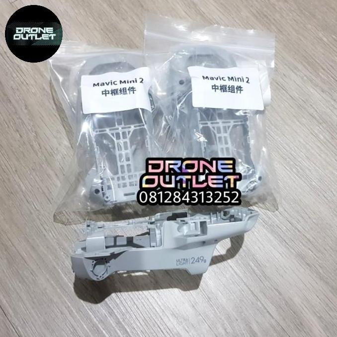 TERLARIS BODY MIDDLE SHELL CASING FRAME DJI MAVIC MINI 2 ORINAL BAWAH