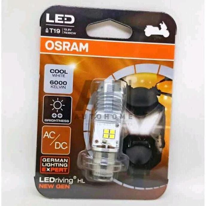 BOHLAM DEPAN LED LAMPU DEPAN LED OSRAM PUTIH MOTOR BEAT FI BEAT POP MIO J MIO M3 SCOOPY SPACY