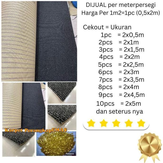 SUPER HEMAT - Karpet TS NOBEL Karpet perangkap emas karpet tambang emas karpet kantor