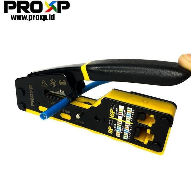 PROXP CRIMPING TOOLS CTZS2-06 EZ CTZS2 06 TANG CRIMPING ANTI GAGAL / TOOLS 6088 ORIGINAL DAN TERPERC