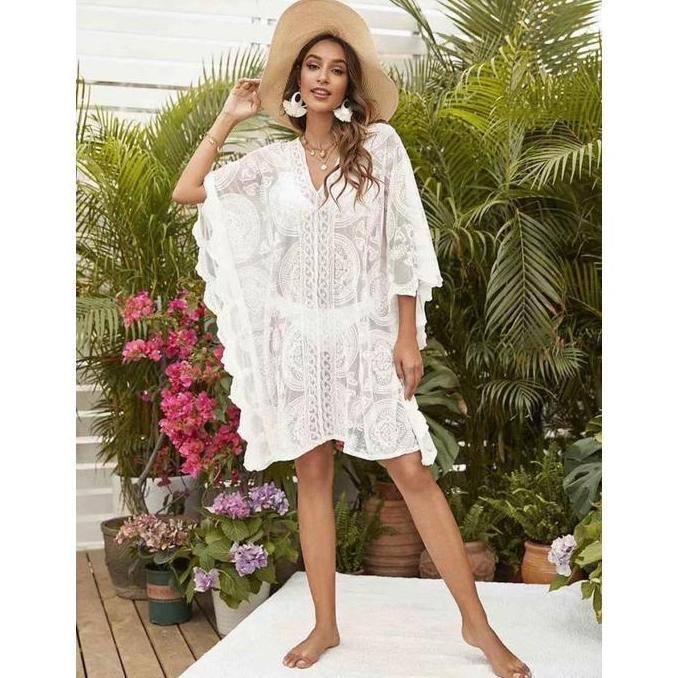 FAVE outer / bohemian outer / cardigan wanita premium / cover up bikini / mini dress beachwear / baj