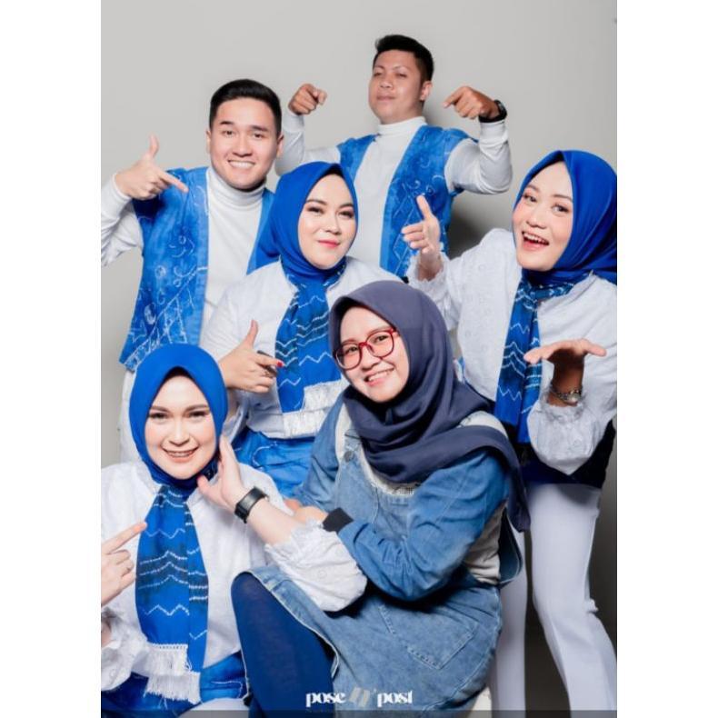 NEW Syal sasirangan renda putih [terbaik][terlaris]