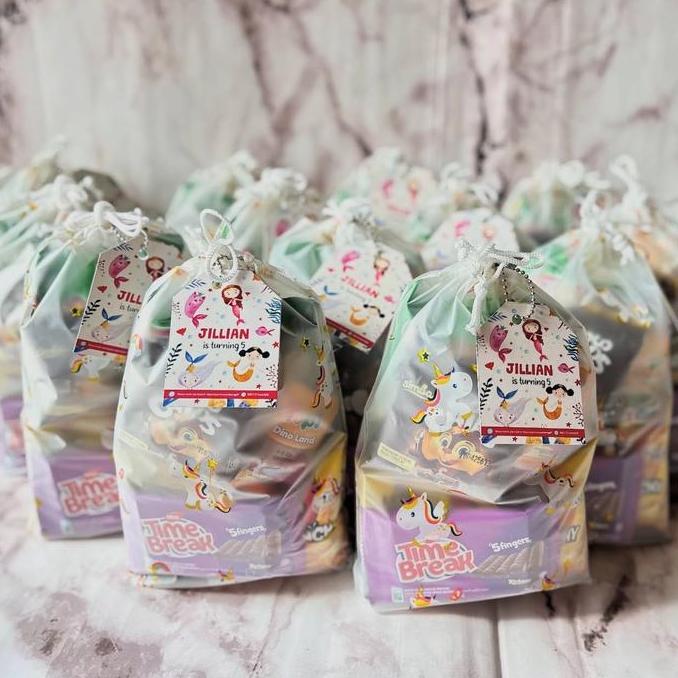 Termurah FREE CARD HAMPERS SNACK BINGKISAN ULTAH KEMASAN ANAK
