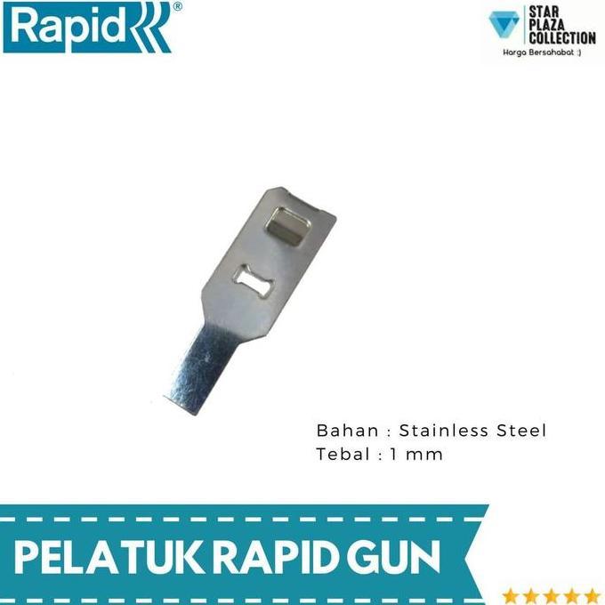 Pelatuk Rapid Gun (Stainless Steel) - Sparepart Staples Rapid Gun R23