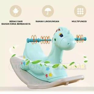 Molion Ride On 3in1 Mainan Anak Kuda Anak Kuda Kudaan Rocking Horse