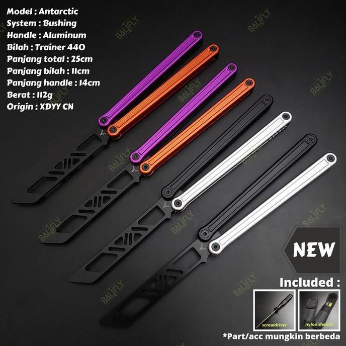 Balisong Butterfly Knife Antarctic