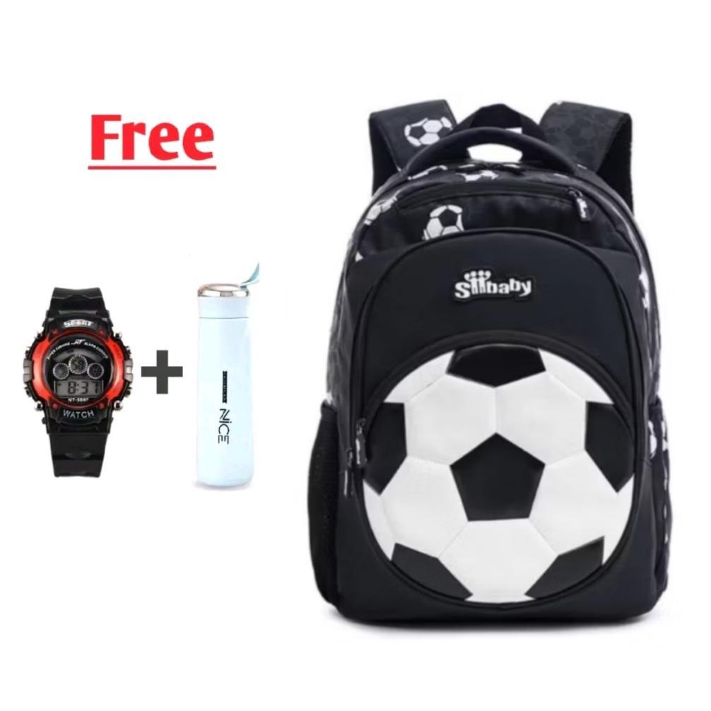 Grade Ori Tas Ransel Anak Sekolah Laki Laki Kapasitas Besar Tas Anime Ball Tas Ransel Terbaru / Tas 