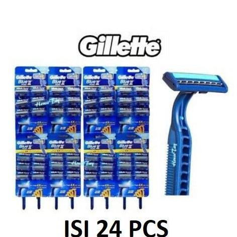 Grosir Alat / Pisau Cukur Gillette Gilette Goal ll 2 Blue (isi 24 Pcs)