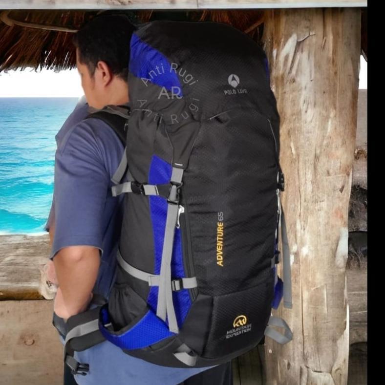 Premium Tas Gunung Tas Caril Tas Mendaki 65L Seri 027