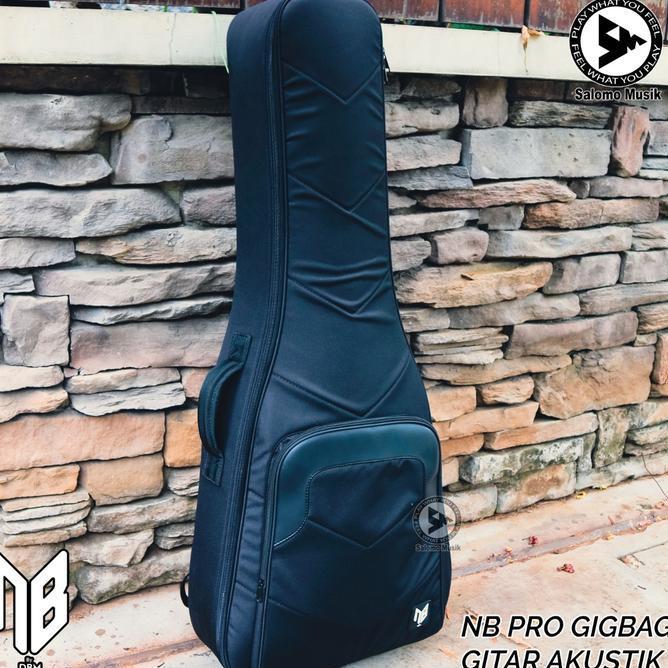 Gigbag Gitar Akustik Nb Pro By Dbm Hitam