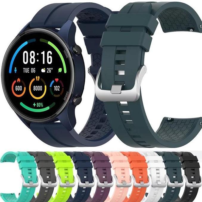 NEW STRAP TALI JAM MODEL GT RUBBER UNTUK XIAOMI MI WATCH MIWATCH SIZE 22MM ORI