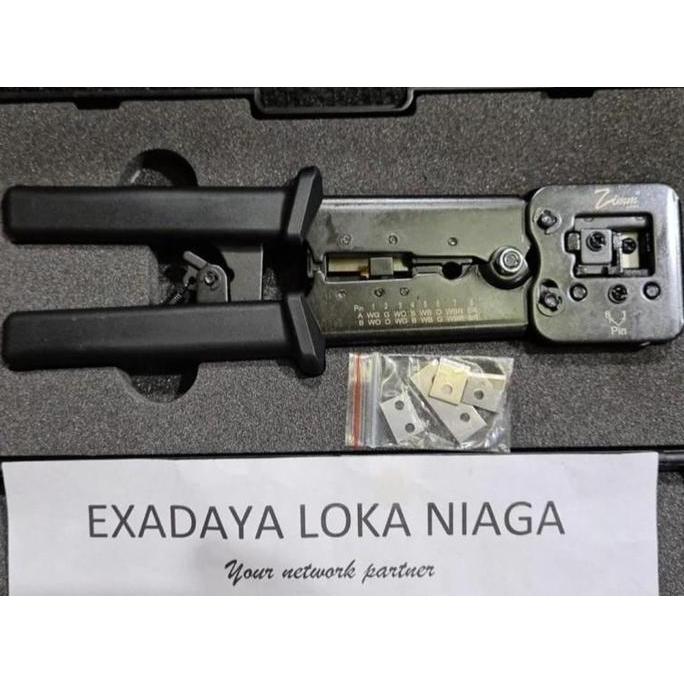 Zimm link Tang Crimping RJ45 EZ Crimping Tool RJ-45 Anti gagal Zimmlink