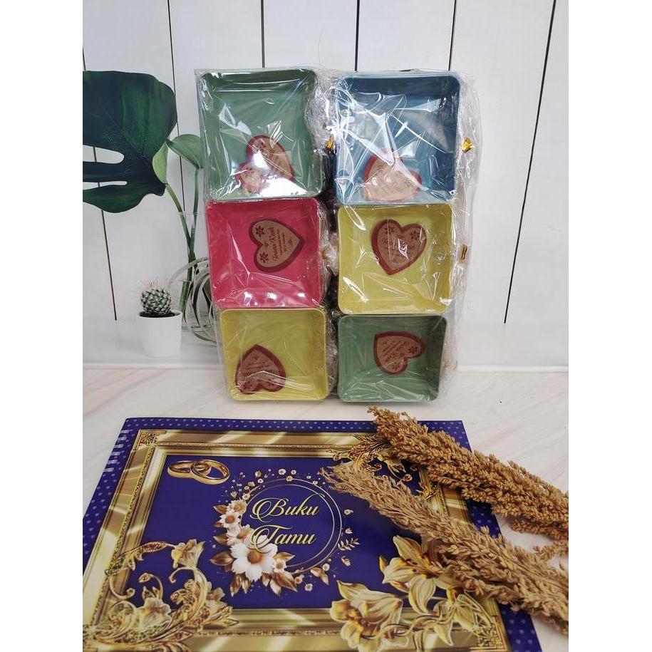 Ready sulita jaya - paket hemat  souvenir pernikahan 150 pcs + 1 pcs buku tamu murah ( 50 pcs souven