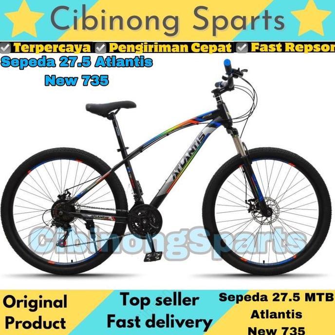 Sepeda MTB 27.5 Atlantis 730 21Speeds Cakram New