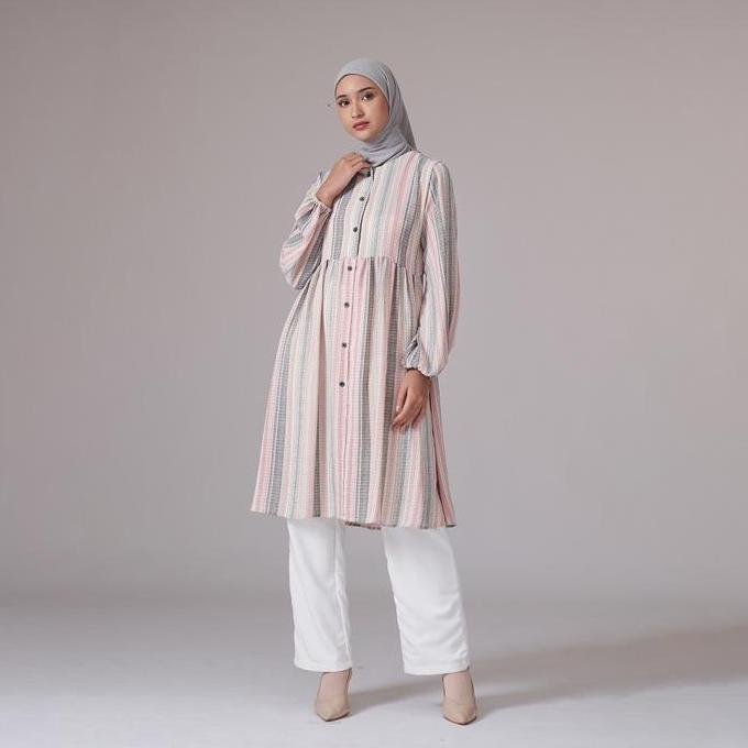 Le Khari Tunik Stella Bahan Castilo Tunik Busui Size S - XL Tunik