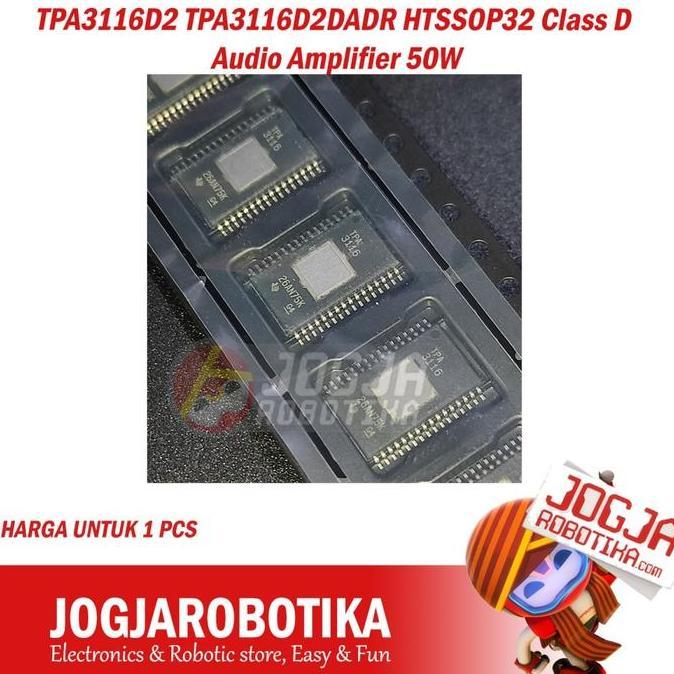NARBU TPA3116 TPA3116D2 TPA 3116 HTSSOP32 Class D Audio Amplifier 50W