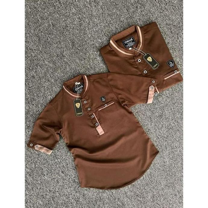 Baju koko kurta Cobana muslim Bahan Toyobo fodu
