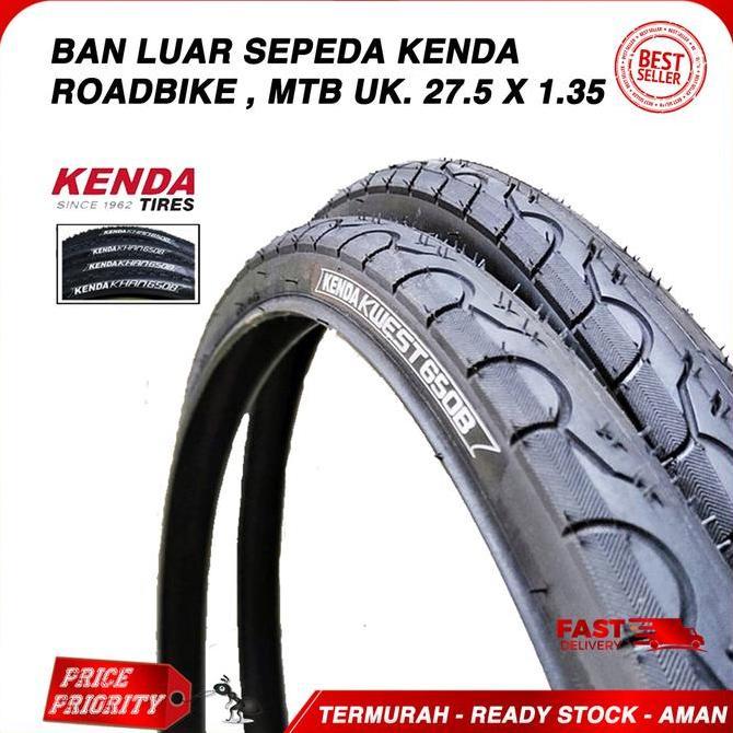 Ban Luar sepeda Kenda Roadbike MTB uk 27.5 x 1.35 275x135 27.5x1.35